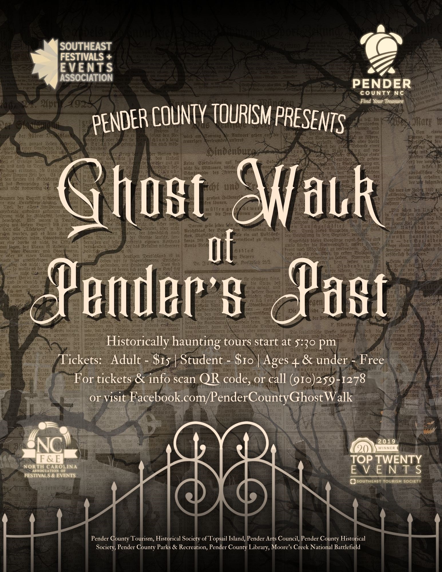 Ghost Walk of Pender's Past